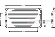 Конденсатор VAN WEZEL 53005246