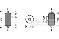 Осушитель VAN WEZEL 2700D149