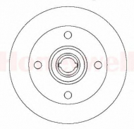 Тормозной диск BENDIX 561093B