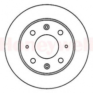 Тормозной диск BENDIX 561229B