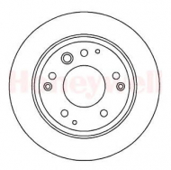 Тормозной диск BENDIX 561813B