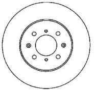 Тормозной диск BENDIX 561630B