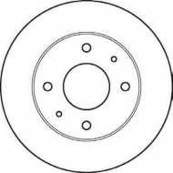 Тормозной диск BENDIX 561861B