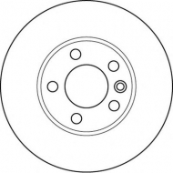 Тормозной диск BENDIX 562234B