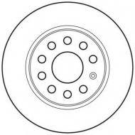 Тормозной диск BENDIX 562614BC
