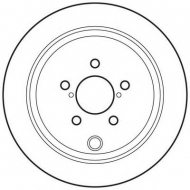 Тормозной диск BENDIX 562660BC
