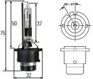Лампа накаливания HELLA 8GS 007 001-121