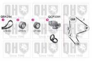 Комплект водяного насоса / зубчатого ремня QUINTON HAZELL QBPK2440