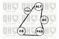 Ременный комплект QUINTON HAZELL QDK36
