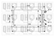 Теплообменник QUINTON HAZELL QER1110