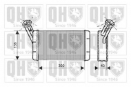 Теплообменник QUINTON HAZELL QHR2031