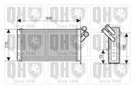 Теплообменник QUINTON HAZELL QHR2037