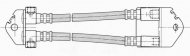 Шлангопровод FERODO FHY2573