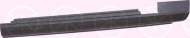 Порог KLOKKERHOLM 3705001