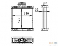 Теплообменник HELLA 8FH 351 311-111