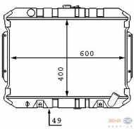 Теплообменник HELLA 8MK 376 707-581