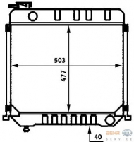 Теплообменник HELLA 8MK 376 709-391