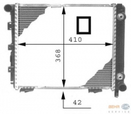 Теплообменник HELLA 8MK 376 711-331