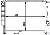 Теплообменник HELLA 8MK 376 712-211