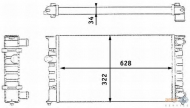 Теплообменник HELLA 8MK 376 713-421