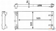 Теплообменник HELLA 8MK 376 713-461
