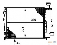 Теплообменник HELLA 8MK 376 720-611