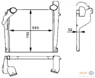 Теплообменник HELLA 8ML 376 724-021