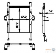 Теплообменник HELLA 8ML 376 724-251