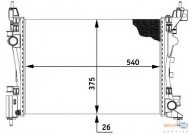 Теплообменник HELLA 8MK 376 728-781