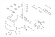 Подвеска колеса DELPHI AUDI-01115-F