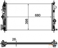 Теплообменник HELLA 8MK 376 754-361