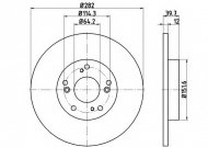 Тормозной диск HELLA 8DD 355 115-101