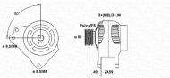 Генератор MAGNETI MARELLI 943356794010