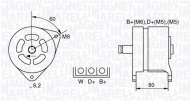 Генератор MAGNETI MARELLI 063324293010