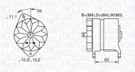 Генератор MAGNETI MARELLI 063534690480