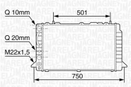 Теплообменник MAGNETI MARELLI 350213117600