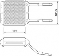 Теплообменник MAGNETI MARELLI 350218217000