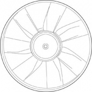 Вентилятор MAGNETI MARELLI 069422218010