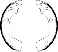 Комлект тормозных накладок HELLA 8DB 355 022-051