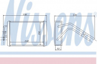 Теплообменник NISSENS 71741