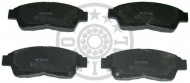 Комплект тормозных колодок OPTIMAL 9787