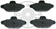 Комплект тормозных колодок OPTIMAL 9810