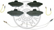 Комплект тормозных колодок OPTIMAL 9856