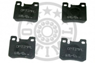 Комплект тормозных колодок OPTIMAL 9876