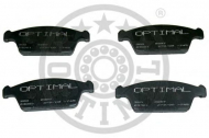Комплект тормозных колодок OPTIMAL 9897