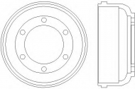 Тормозный барабан PAGID 61012