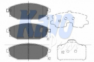 Комплект тормозных колодок KAVO PARTS KBP-3014