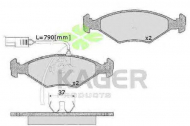 Комплект тормозных колодок KAGER 35-0045