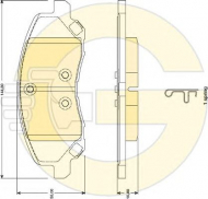Комплект тормозных колодок GIRLING 6141419