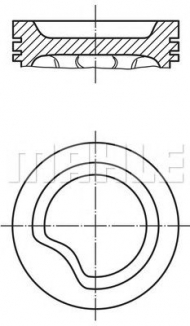 Поршень PERFECT CIRCLE 56 02778 0